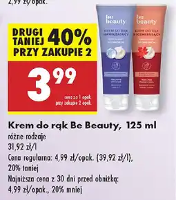 Biedronka Krem do rąk Be Beauty oferta