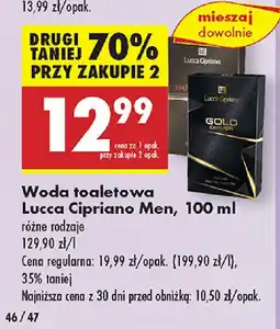 Biedronka Woda toaletowa Lucca Cipriano Men oferta