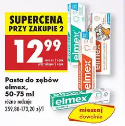 Biedronka Pasta do zębów elmex oferta