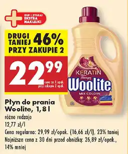 Biedronka Płyn do prania Woolite oferta
