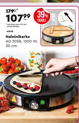Biedronka ADLER Naleśnikarka ad 3058 1200 w oferta