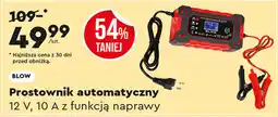 Biedronka BLOW Prostownik automatyczny 12 V, 10 A z funkcją naprawy oferta