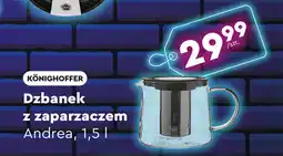 Biedronka KÖNIGHOFFER Dzbanek z zaparzaczem Andrea oferta