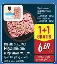 ALDI Mięso mielone wieprzowo wołowe Mięsne Specjały Zawsze Świeże (Aldi) oferta