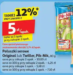 Auchan Paluszki serowe Original Pik-Nik oferta