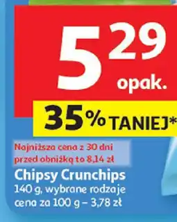 Auchan Chipsy Crunchips Lorenz oferta
