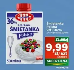 Społem Śmietanka Mlekovita oferta