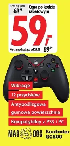 Media Expert Kontroler do konsoli Mad Dog oferta