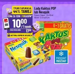 Polomarket Lody Nesquik oferta