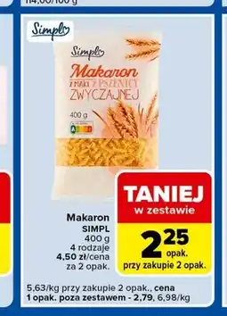 Carrefour Express Makaron Simple oferta