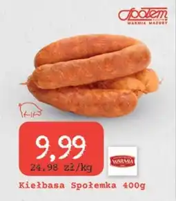 Społem Kiełbasa ZM Warmia oferta
