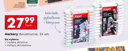 Biedronka Markery dwustronne, 24 szt oferta