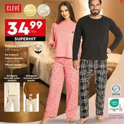 Biedronka Piżama damska lub męska oferta
