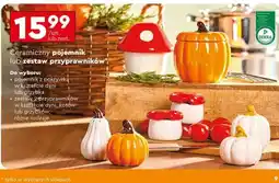 Biedronka Ceramiczny pojemnik lub zestaw przyprawników oferta