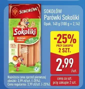 ALDI Parówki Sokoliki Sokołów oferta