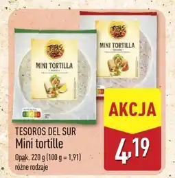 ALDI Placki Tortilla mini Tesoros del Sur oferta