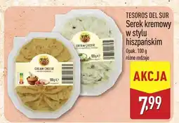ALDI Serek kremowy w stylu hiszpańskim Tesoros del Sur różne rodzaje oferta
