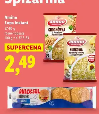 Lidl Minihamburgery Dulcesol oferta