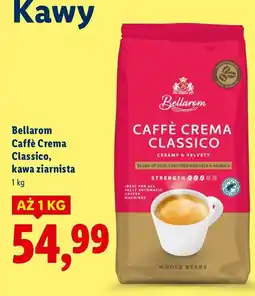 Lidl Kawa ziarnista Bellarom Caffè Crema Classico oferta