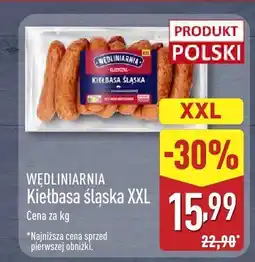 ALDI Kiełbasa śląska XXL Wędliniarnia oferta