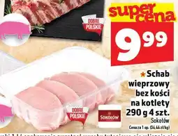 Topaz Schab wieprzowy bez kości na kotlety Sokołów oferta