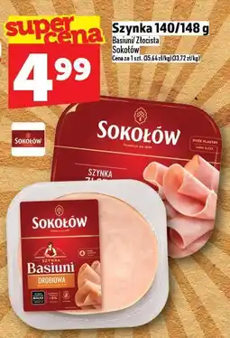 Topaz Szynka Basiumi/Złocista 140/148 g Sokołów oferta