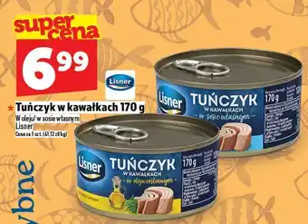 Topaz Tuńczyk w kawałkach Lisner oferta