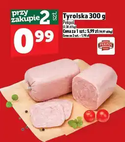 Topaz Wędlina tyrolska Pekpol oferta