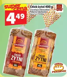 Topaz Chleb żytni Piekarnia Sokołowska oferta