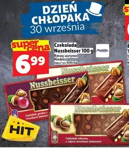 Topaz Czekolada Nussbeisser Mondelez 100g oferta