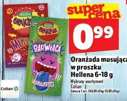 Topaz Lizak Oranżada musująca w proszku Hellena 6-18g oferta