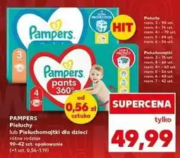 Kaufland Pieluchomajtki 7 Pampers Pants oferta