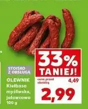 Kaufland Kiełbasa jałowcowa Olewnik oferta