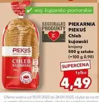 Kaufland Chleb kujawski krojony Piekuś oferta