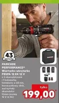 Kaufland Wiertarko-wkrętarka akumulatorowa 12v Parkside oferta