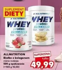 Kaufland Odzywka białkowa z kolagenem biała czekolada Allnutrition Whey Protein oferta