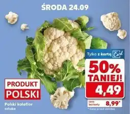 Kaufland Kalafior polska oferta