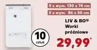 Kaufland Worek próżniowy 130 x 74 cm + 86 50 Liv & Bo oferta