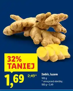 Lidl Imbir luzem Lidl oferta