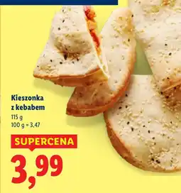 Lidl Kieszonka z kebabem Piekarnia Lidla oferta
