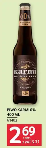 Selgros Piwo karmi 0% oferta
