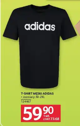 Selgros T-shirt męski adidas oferta