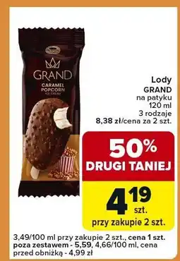 Carrefour Express Lody grand na patyku oferta