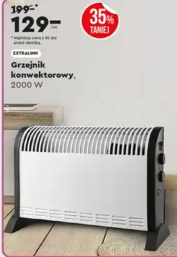 Biedronka EXTRALINK Grzejnik konwektorowy, 2000 W oferta