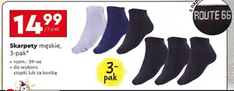 Biedronka Skarpety męskie, 3-pak oferta