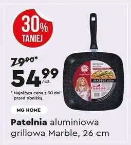 Biedronka Patelnia aluminiowa grillowa Marble, 26 cm oferta