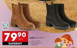Biedronka Botki damskie oferta