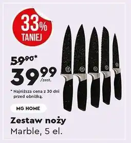 Biedronka Zestaw noży oferta