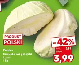 Kaufland Polska kapusta na gołąbki luzem 1 kg oferta