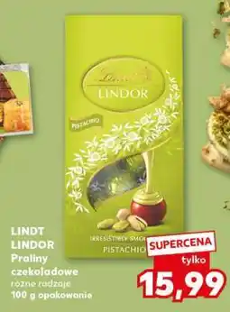 Kaufland LINDT LINDOR Praliny czekoladowe różne rodzaje 100 g opakowanie oferta